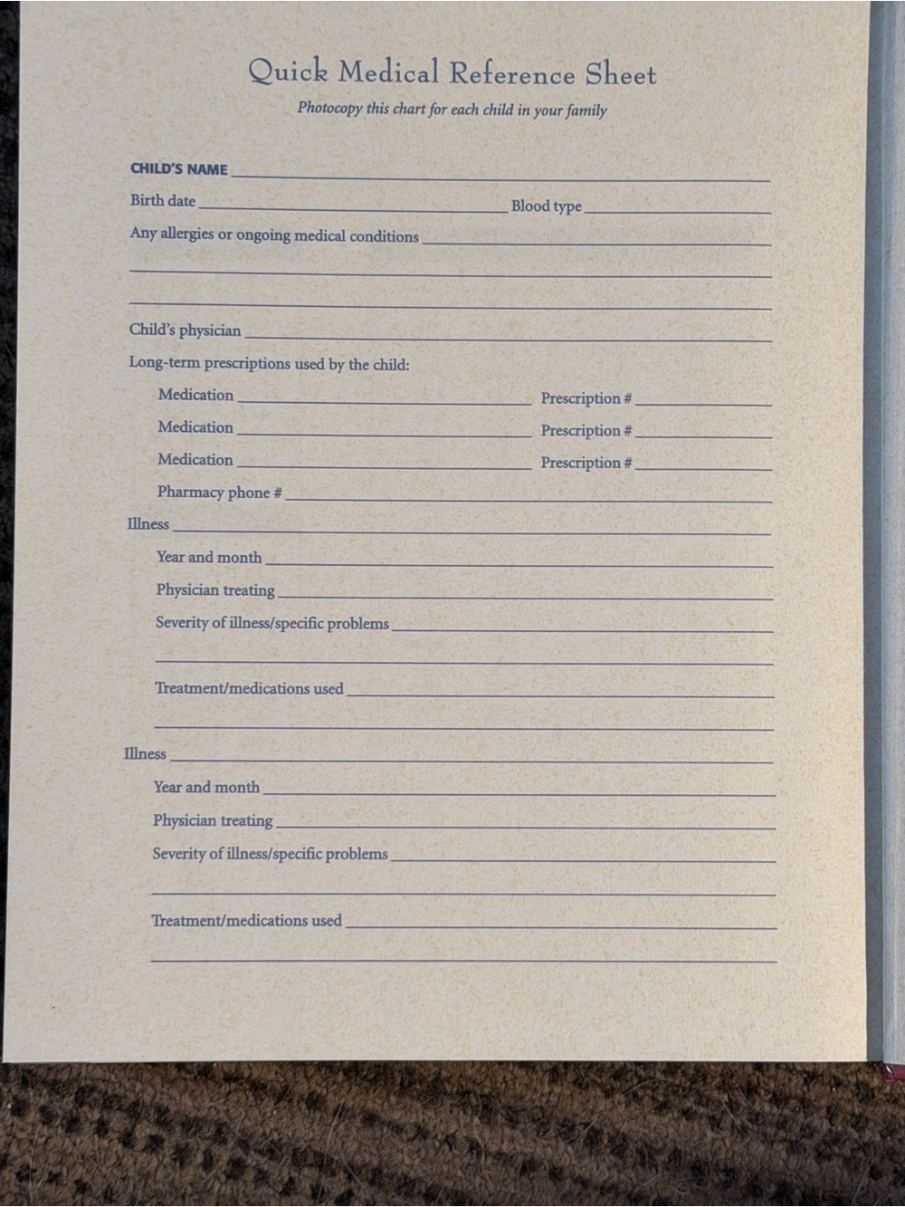 Focus on the Family Baby & Child Care Book - Hardcover - Picture 4 of 6